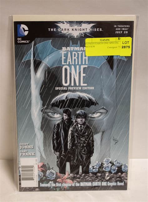 BATMAN EARTH ONE SPECIAL PREVIEW