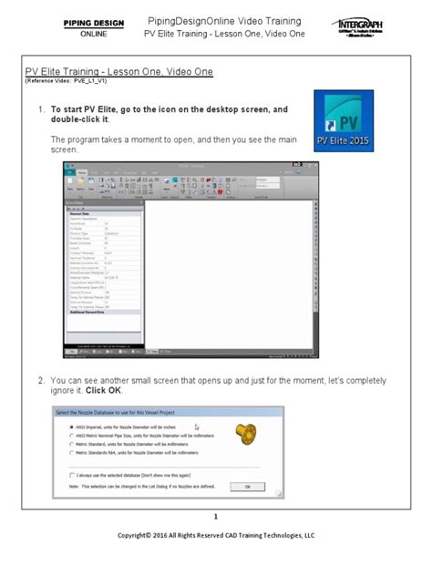 Image result for PV Elite Tutorials
