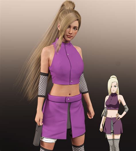 ArtStation - Ino Naruto 3D version