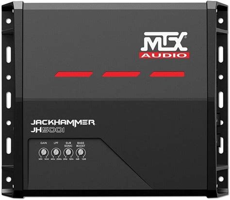 MTX Audio JH5001 Jackhammer Series 500W Monoblock India | Ubuy
