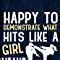 Buy Happy To Demonstrate What Hits Like A Girl Means: Martial Arts ...