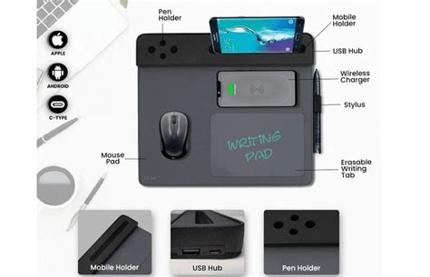 Custom Fuzo Desk Collective 6 in 1 Gadget | Personalised with Name & Logo