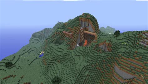 Image result for Mountain Base Tutorial Minecraft