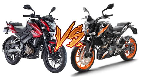 Bajaj Pulsar NS200 vs KTM Duke 200 [COMPARED!] » Car Blog India