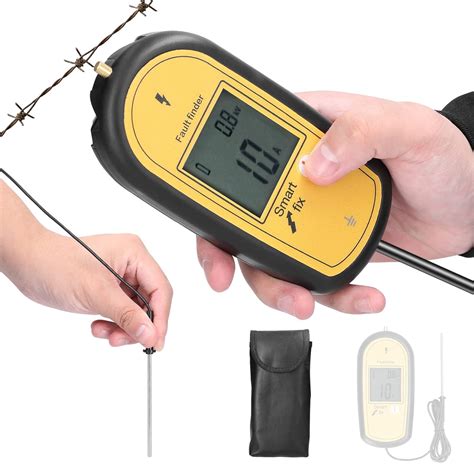 200-15000V Handheld Portable Ranch Fence Fault Finder Current Direction ...