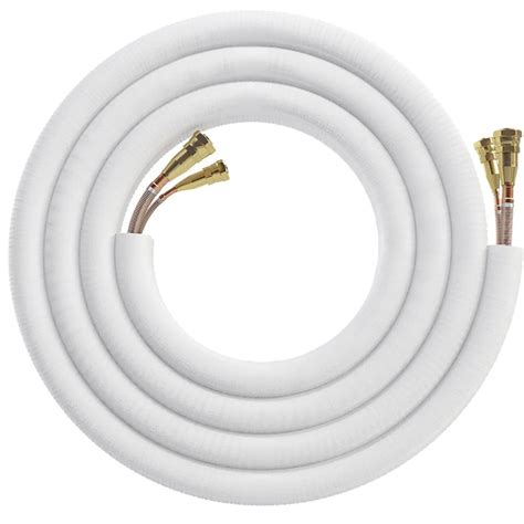 MRCOOL 25 Ft. Pre-Charged Quick Connect Line Set, 1/4" x 1/2", for DIY