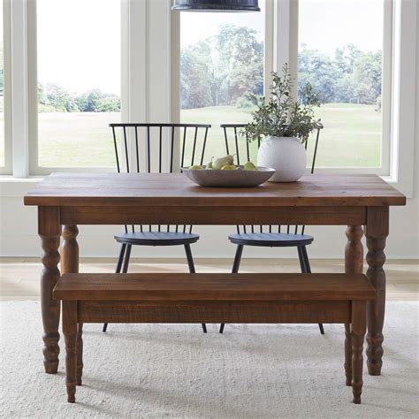 Valerie Original Dining Table | Bench breakfast table, Wood kitchen ...