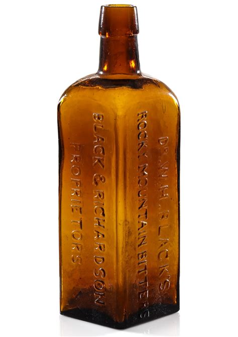 #505: A RARE DR. BLACK'S ROCKY MOUNTAIN BITTERS BOTTLE
