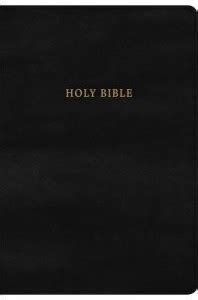 KJV Super Giant Print Reference Bible, Classic Black LeatherTouch: Buy ...