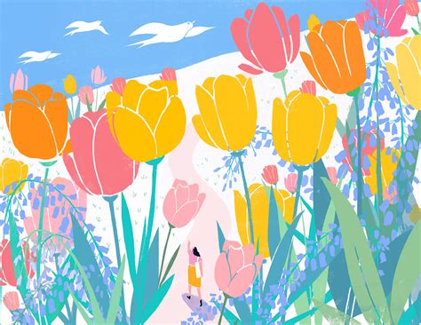 Image result for Springtime Illustrations