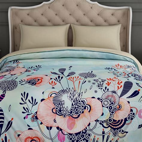 Buy Spaces Winter Quilt Floral Print from Spaces at just INR 6499.0