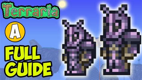Terraria how get BEETLE ARMOR | Terraria 1.4.4.9 Beetle Armor ...