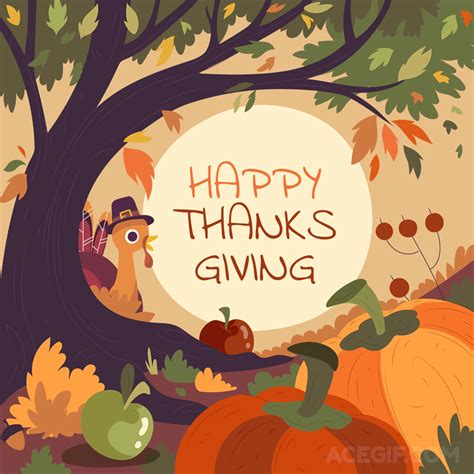 Happy Thanksgiving GIFs - 35 Animated Greeting Cards | USAGIF.com
