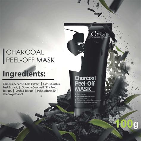 Buy QRAA MEN CHARCOAL PEEL OFF MASK 100 GM Online & Get Upto 60% OFF at ...