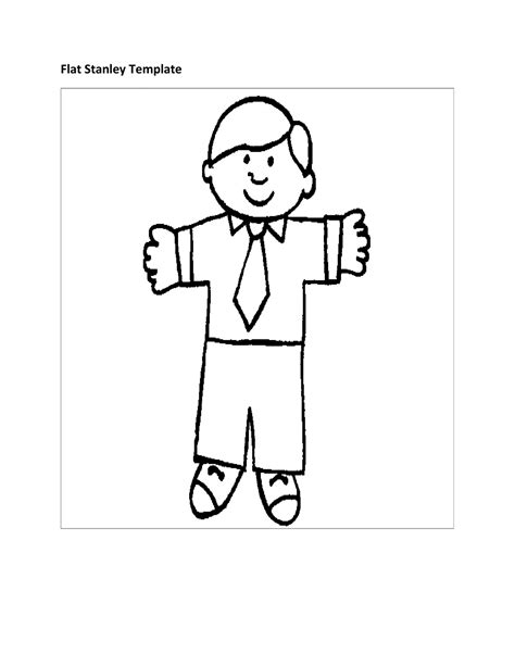 Flat Stanley Passport Template