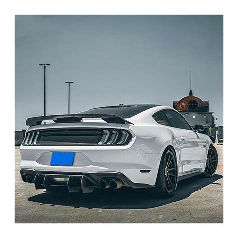 Buy Gmntsqq For Ford For Mustang For EcoBoost 2018-2022 Car Rear Bumper ...