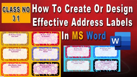 Image result for How to Create Labels in MS Word