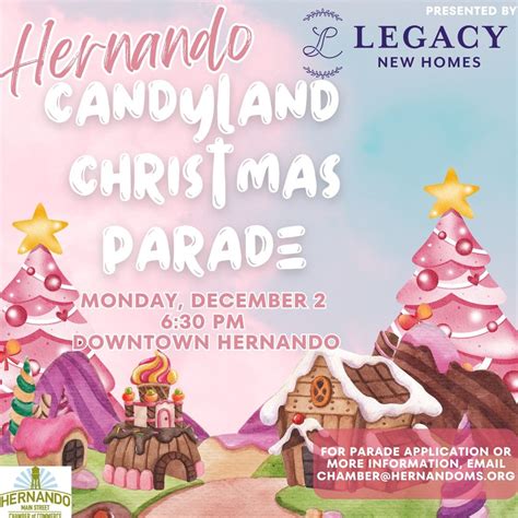 Hernando Candyland Christmas Parade, 421 W Commerce St, Hernando, MS ...