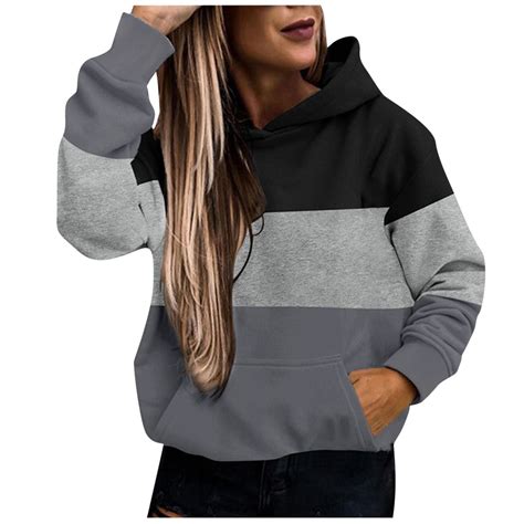 tklpehg Graphic Sweatshirts for Women Trendy Long Sleeve Tops Leisure ...