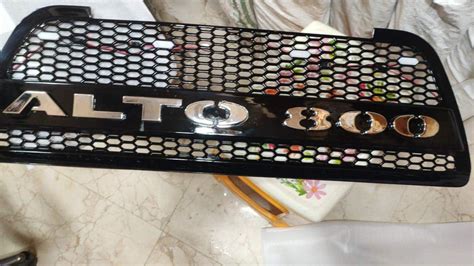 SDR Chrome Plated Car Front Grill Compatible with Maruti Suzuki Alto ...