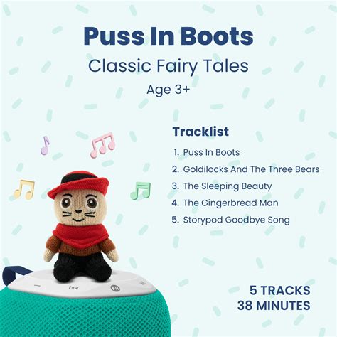 Buy Storypod Fairy Tale Craftie | Puss in Boots | Audio Yarn Character ...