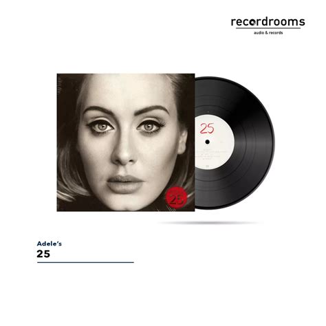 [พร้อมส่ง] แผ่นเสียง Adele - 25, Vinyl LP | Shopee Thailand