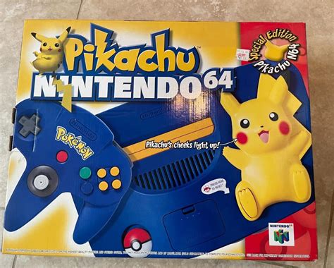 Pikachu Nintendo 64 System Prices Nintendo 64 | Compare Loose, CIB ...