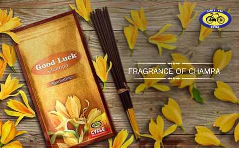Cycle Pure Agarbatti GoodLuck Champa Incense Sticks - Champa Fragrance ...