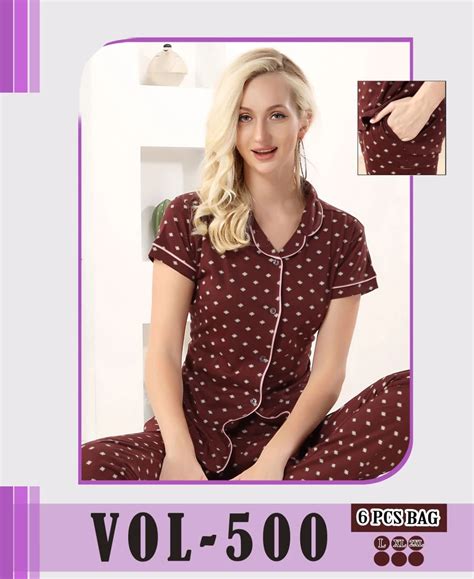 Special Vol B500 Summer Soft Cotton Night Suit Collection