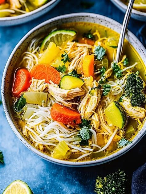 Irresistible Healing Turmeric Chicken Noodle Soup Recipe