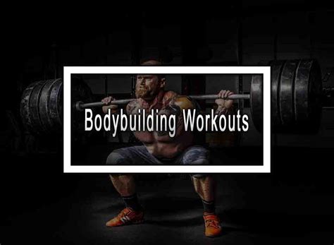 Bodybuilding Workouts 的图像结果
