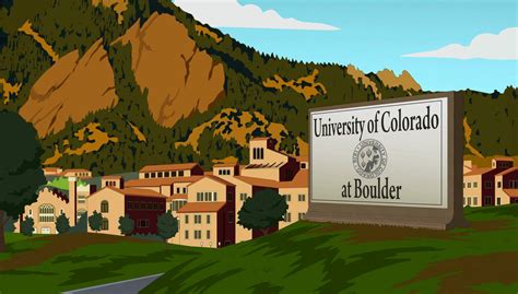 CU-Boulder as depicted in South Park S15E05 : r/boulder