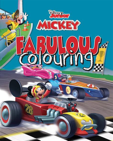 Buy Disney Mickey and the Roadster Racers Fabulous Colouring Book ...