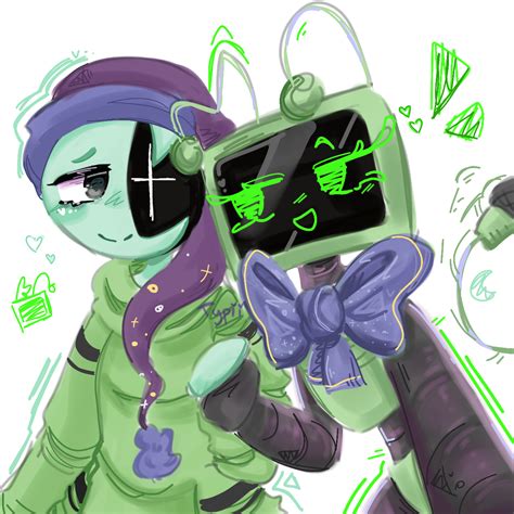 Vee x Astro//dandy's world fanart | Astro, Dandy, Fan art