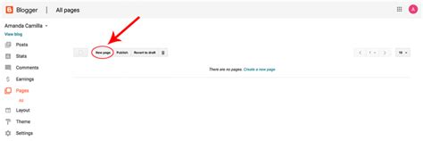 Image result for Blogger to Add Pages