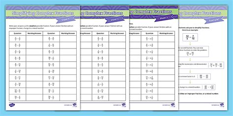Image result for Simplifying Complex Fractions Problems