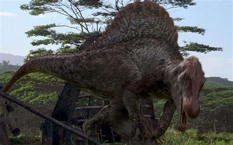《侏罗纪世界2》上映在即，网友：那么棘背龙VS暴虐龙谁厉害？