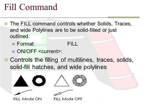 Image result for Fill Command in AutoCAD