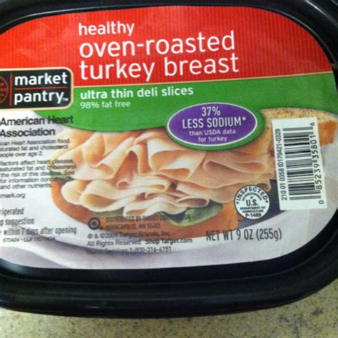 Sliced Turkey Nutrition