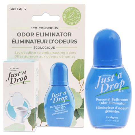 Just a Drop Odor Eliminator - Eucalyptus by Prelam for Unisex - 0.5 oz Drops - Walmart.com