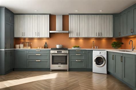 Image result for Kitchen Unit for Washing Machine