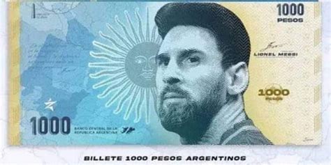 梅西要登上阿根廷1000比索纸币？阿央行消息人士辟谣_手机新浪网