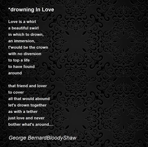 Drowning In Love Quotes