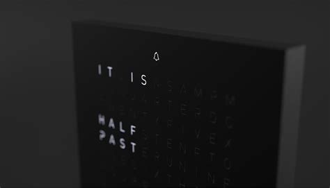 QLOCKTWO EARTH 13.5 PURE - Wenn Vielfalt berührt - TOUCH PURE | QLOCKTWO