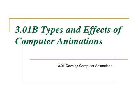 Image result for Types of Computer Animation
