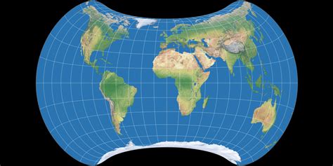 Image result for Flat Map Projection