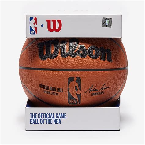 Wilson NBA Official Game Ball - Size 7 - Brown - Basketballs | Pro ...
