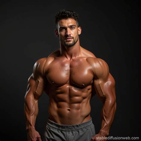 oiled up black man Prompts | Stable Diffusion Online