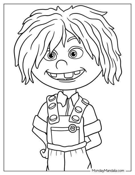 Up Russell Coloring Pages