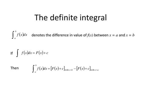 Definite Integral 的图像结果